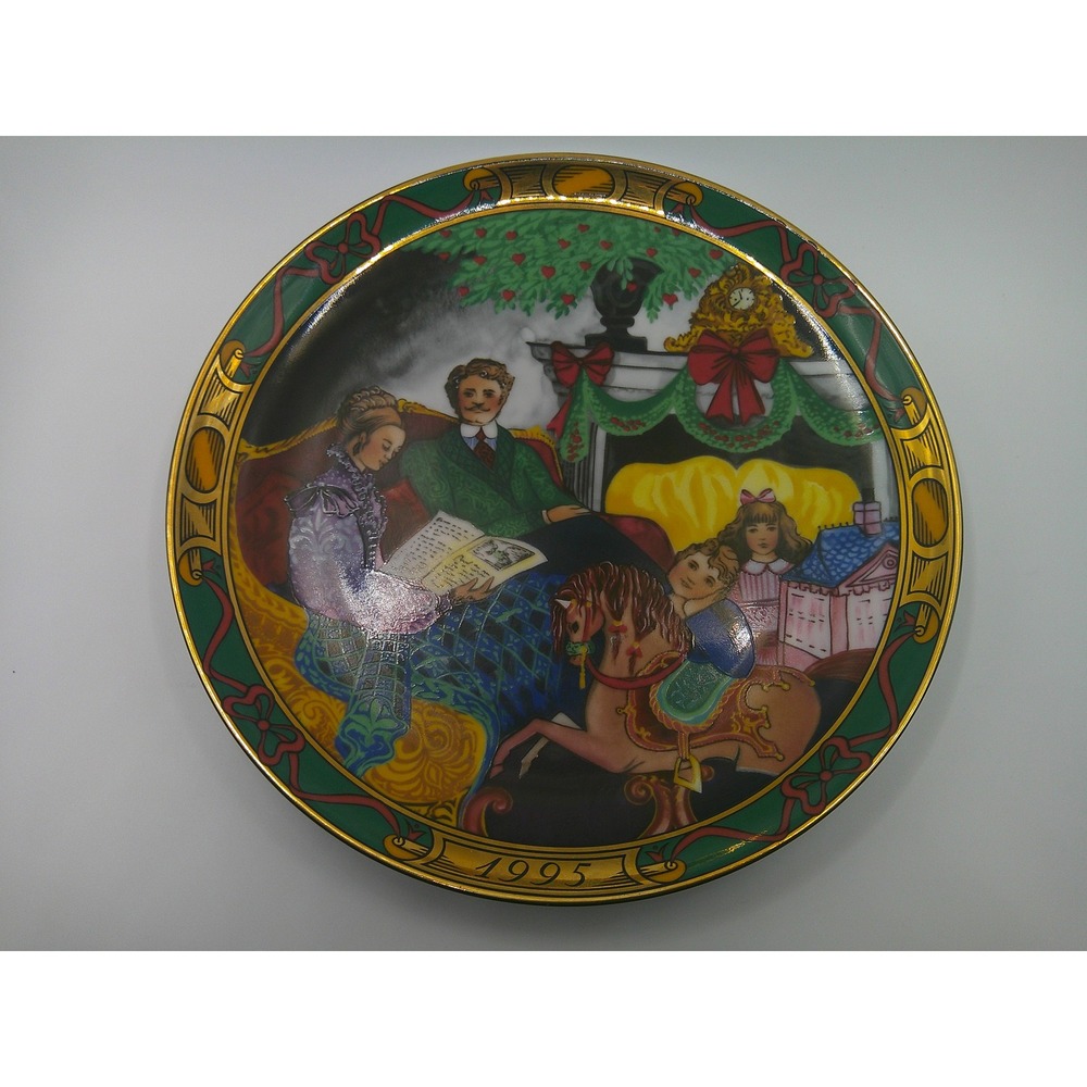 Royal Copenhagen 1995 Christmas Tales Juleeventyr Collector Plate 1607 B Hansen